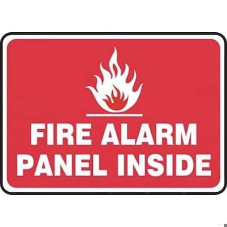 Accuform SAFETY SIGN FIRE ALARM PANEL INSIDE MEXG510VA MEXG510VA